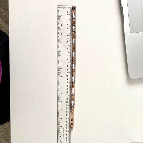 Stella & Dot Cady Leather Wrap Bracelet - Picture 6 of 6